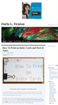Mobile Screenshot of darlagdenton.com